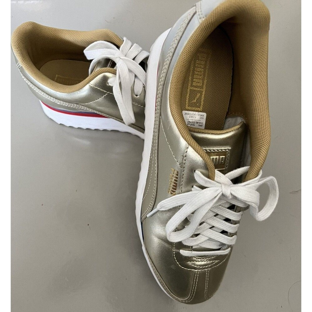 PUMA Womens Roma Amor Mix Metal - Team Gold Size 6.5